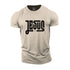 Men's Jesus Cross Cotton T-Shirt